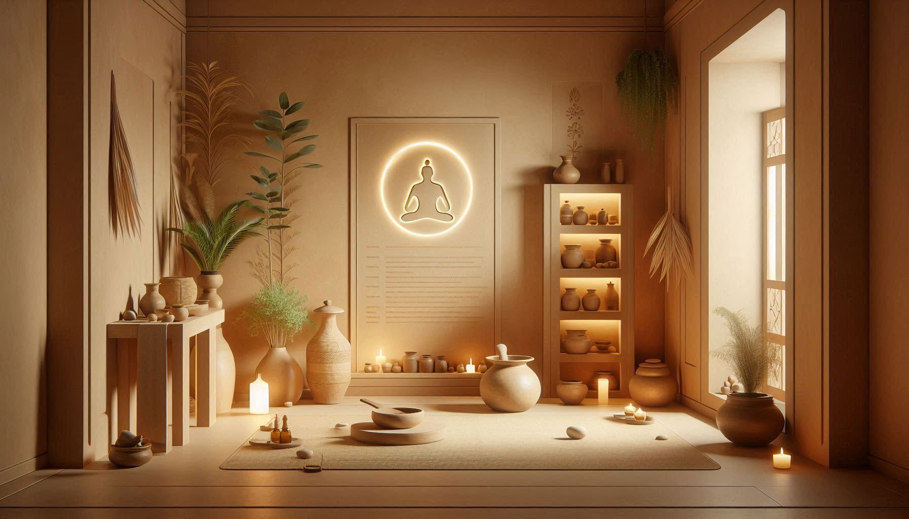 Sacred healing sanctuary spaces and supportive care team